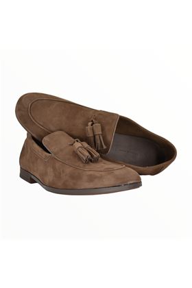 mocassino nabuk pon pon------------- FRAU | 34D4-TESTA DI MORO